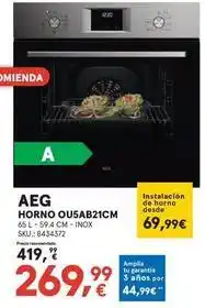 Worten Aeg - horno ousab21cm oferta