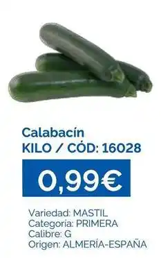 Dialsur Cash & Carry Origen - calabacin oferta