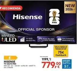 Worten Hisense - tv 65u7s pro oferta