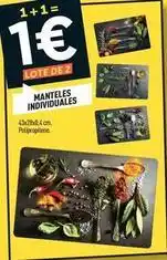Centrakor Manteles individuales oferta