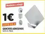 Centrakor Ganchos adhesivo oferta