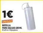 Centrakor Botella para salsas oferta