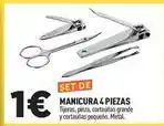 Centrakor Manicura 4 piezas oferta