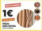 Centrakor Pinzas para cortina oferta