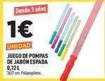 Centrakor Juego de pompas de jabón espada oferta