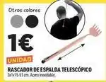 Centrakor Rascador de espalda telescopico oferta