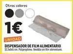 Centrakor Dispensador de film alimentario oferta