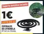 Centrakor Espirales de citronela oferta