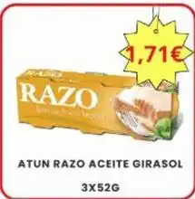 Cash Unide Razo - atun aceite girasol oferta
