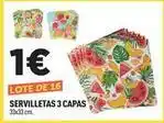 Centrakor Servilletas 3 capas oferta
