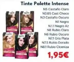 Cash Unide Schwarzkopf - tinte palette intense oferta