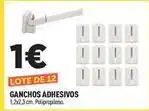 Centrakor Ganchos adhesivo oferta