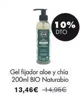 NaturaSí Bio - gel fijador aloe y chia oferta