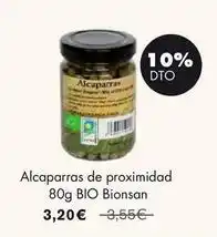 NaturaSí Bio - alcaparras de proximidad oferta