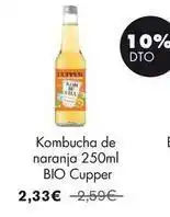 NaturaSí Cupper - kombucha de naranja oferta