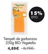 NaturaSí Vegetalia - tempeh de garbanzos 250g bio oferta