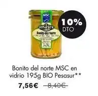 NaturaSí Pesasur - bonito del norte en vidrio oferta