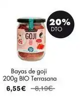 NaturaSí Asana bio - bayas de goji oferta