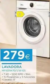 Tien 21 Hoover - lavadora mf100w70/1/w-es oferta