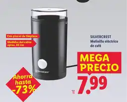 Lidl SILVERCREST Molinillo eléctrico de café oferta