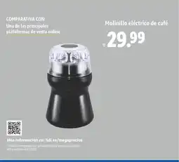Lidl Molinillo eléctrico de café oferta