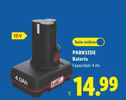Lidl PARKSIDE Batería oferta