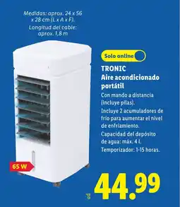Lidl TRONIC Aire acondicionado portátil oferta