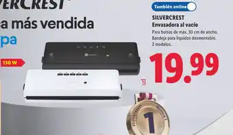Lidl SILVERCREST Envasadora al vacío oferta