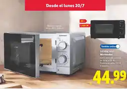Lidl SILVERCREST Microondas oferta