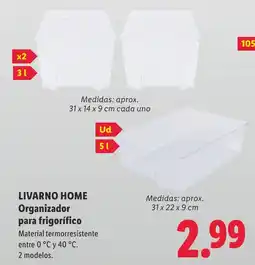 Lidl LIVARNO HOME Organizador para frigorífico oferta