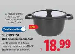 Lidl SILVERCREST Olla de aluminio fundido oferta