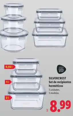Lidl SILVERCREST Set de recipientes herméticos oferta