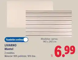 Lidl LIVARNO Mantel oferta