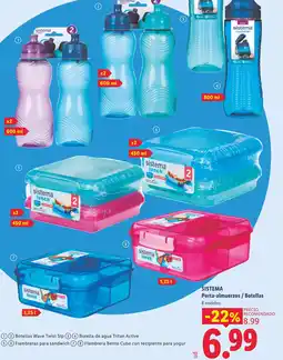 Lidl SISTEMA Porta-almuerzos / Botellas oferta
