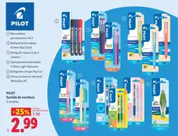 Lidl PILOT Surtido de escritura oferta