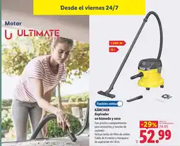 Lidl KÄRCHER Aspirador en húmedo y seco oferta