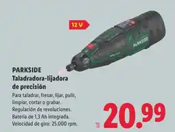 Lidl PARKSIDE Taladradora-lijadora de precisión oferta