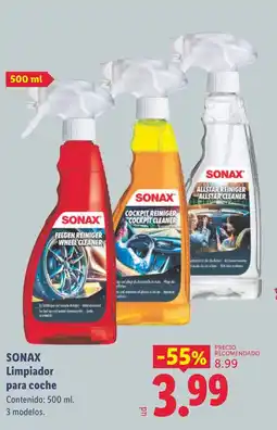 Lidl SONAX Limpiador para coche oferta