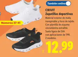 Lidl CRIVIT Zapatillas deportivas oferta