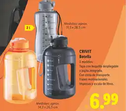 Lidl CRIVIT Botella oferta