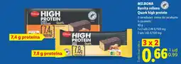 Lidl MILBONA Barrita rellena Quark high protein oferta