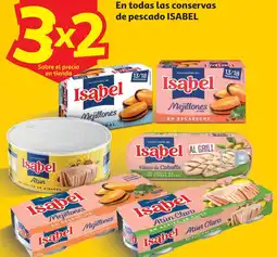 Alcampo ISABEL En todas las conservas de pescado oferta