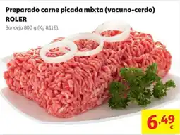 Alcampo Preparado carne picada mixta (vacuno-cerdo) roler oferta