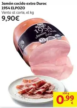 Alcampo 1954 ELPOZO Jamón cocido extra Duroc oferta