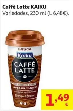 Alcampo KAIKU Caffè Latte oferta