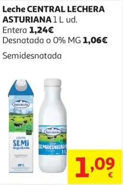 Alcampo ASTURIANA Leche central lechera oferta