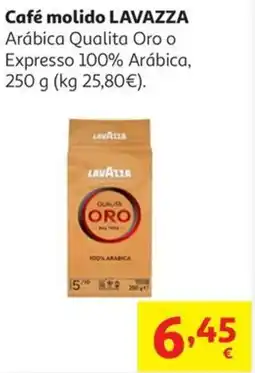 Alcampo LAVAZZA Café molido Arábica Qualita Oro o Expresso oferta