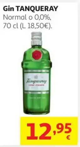 Alcampo TANQUERAY Gin Normal o 0,0% oferta