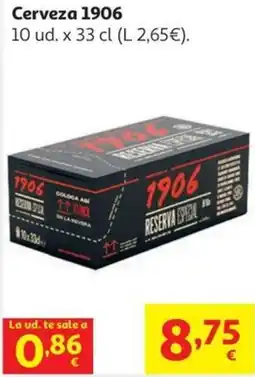 Alcampo Cerveza 1906 oferta