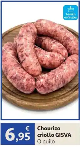 Alcampo GISVA Chourizo criollo oferta